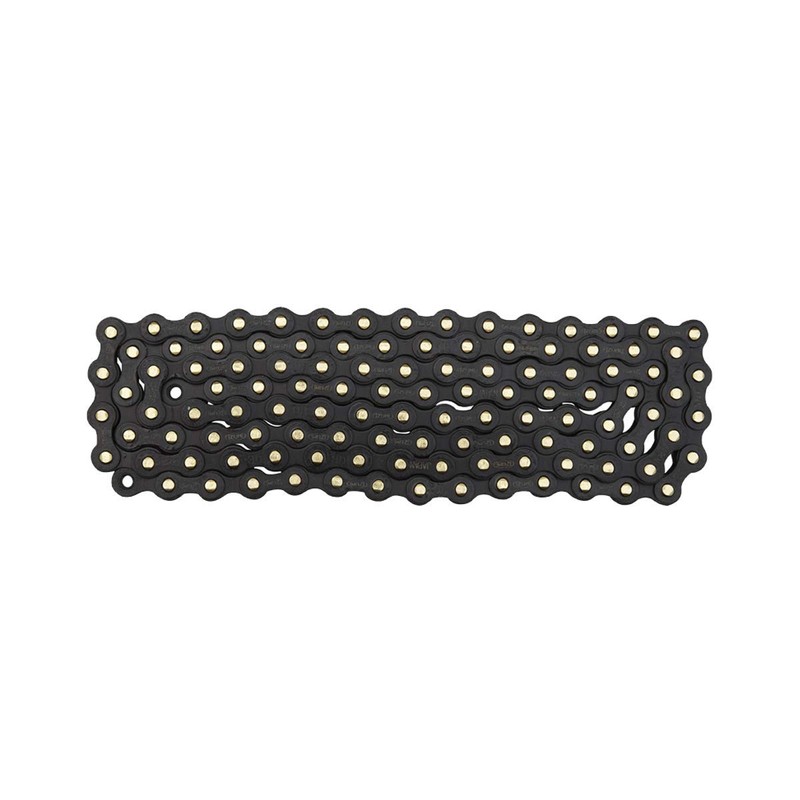 Izumi Standard Chain 1/8 x 1/2 (116 Links), Black/Gold