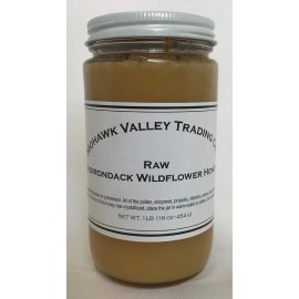 Mohawk Valley Trading Company Raw Honey: Adirondack Wildflower Honey - Raw, Organic, Unfiltered
