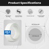 Professional 1/4" OD Tubing Water Line Kit for Refrigerator Ice