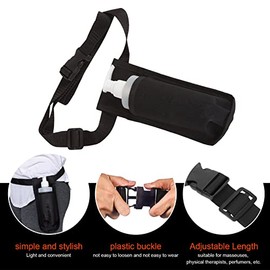 Funda para Botella de Masaje, Funda para Cinturón de Masaje, Dispensador de Aceites de Masaje Individual, Soporte para Botella de Aceite de Masaje, Funda Ajustable para Botella de Aceite de Masaje, Fu