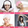 12Pack Face Wash Wrist Bands Headband Set KINGTLE Makeup Skincare