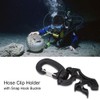 Diving Hose Clip Double BCD Hose Holder Clip with Regulator