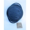Pie Pan - Pre-Seasoned Cast Iron 12 x 9.5 x