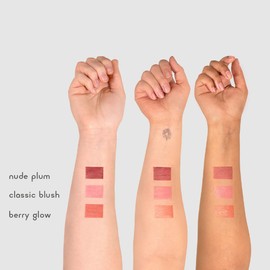 The Kind Collective Hydrating Lip + Cheek Tint with Shea Butter & Hyaluronic Acid 7 g, Berry Glow