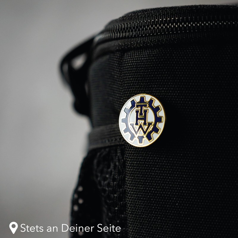 Technisches Hilfswerk (THW) Geschenk – Offizielles Abzeichen, Hochwertiger THW-Accessorie und