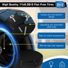 11x6.00-5 Flat Free Tire,2 Pack 11x6.00-5 Tires for Zero Turn