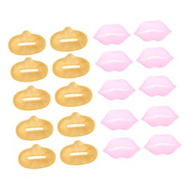 Healeved Moisturizing Lips Mask Set 20pcs Exfoliating Lip Masks for Hydration Anti Wrinkle and Plumping Essence Random Style