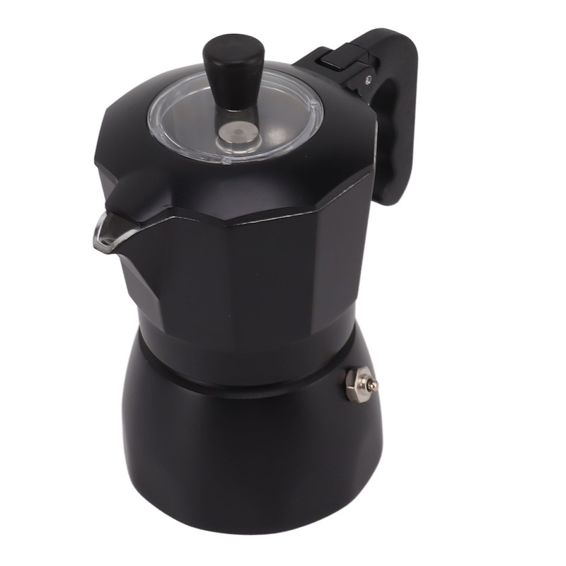 Moka Pot Italian Coffee Maker Easy To Operate Aluminum Coffee
