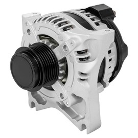 SCITOO Alternator Fits for Ford Mustang 2009-2010 4.6L, Manual Transmission - 12V 150Amp High-output CW S6 Pulley Class, Replace OE 11526 104210-5840 TN104210-5840 9R3Z-10346-B AL7787X 9R3T10300BA