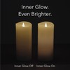 Softflame Flameless Candle - 6" x 10.5"Ivory - Flickering Moving