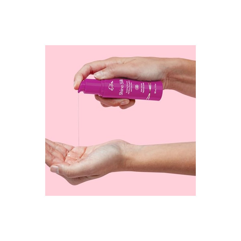 eSalon Shine Silk - Suero para el cabello con aceite