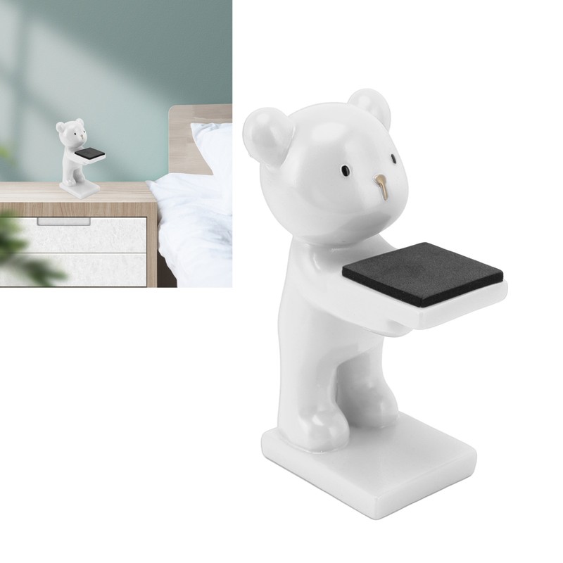 Bear Watch Stand Handcrafted Three Dimensional Modern Style Resin Watch