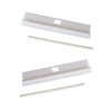 DIY Adjustable Vertical Blind Hanger 3.5” (89mm) Replacement White Hangers