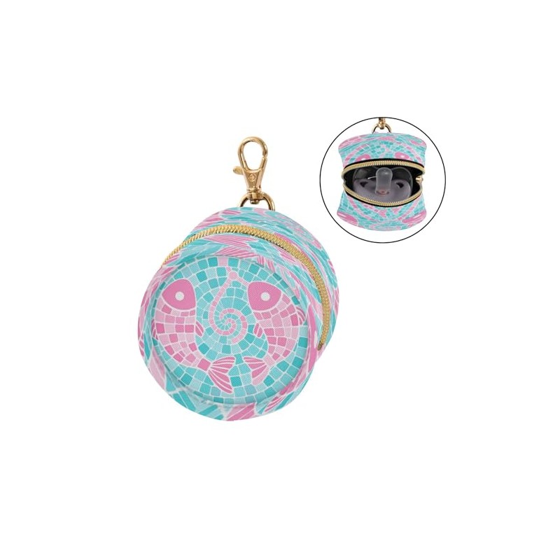 Piscis Style - Funda para chupetes de bebé, portátil, para
