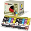 TONER EXPERTE PGI-520 CLI-521 10 XL Printer Cartridges Compatible with