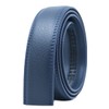 COTIDI Mens Leather Ratchet Belt Without Holes 35mm Wide No