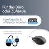 MediaRange kabelgebundene 5-Tasten Maus mit optischem Sensor, schwarz/grau