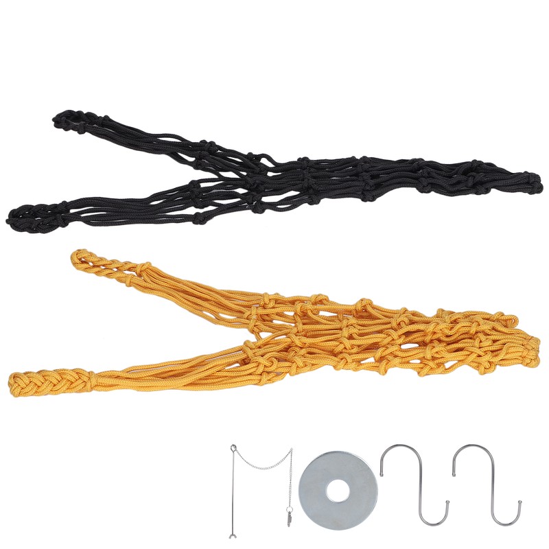 Hanging Feeding Net Bag Poultry Fruit Holder Chicken Cabbage Feeder