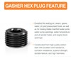 GASHER 70Pcs Carbon Steel Pipe Plug Fitting Internal Hex Thread