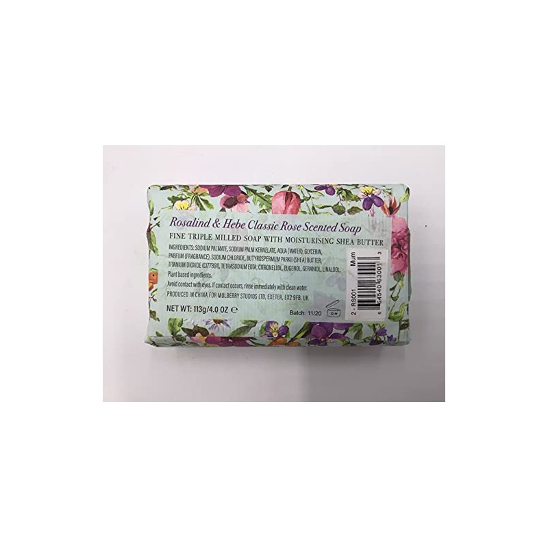 Grace - Gift Soap Bar For Her Birthday Rose Scent