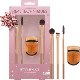 Real Techniques Starlit Gaze Eye + Lash Kit - Set de regalo (4 piezas, edición limitada)