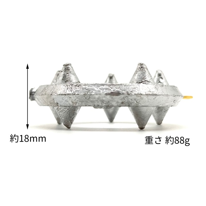 WakyaJig Spike Weights No. 25 (Approx. 3.0 oz (88 g),