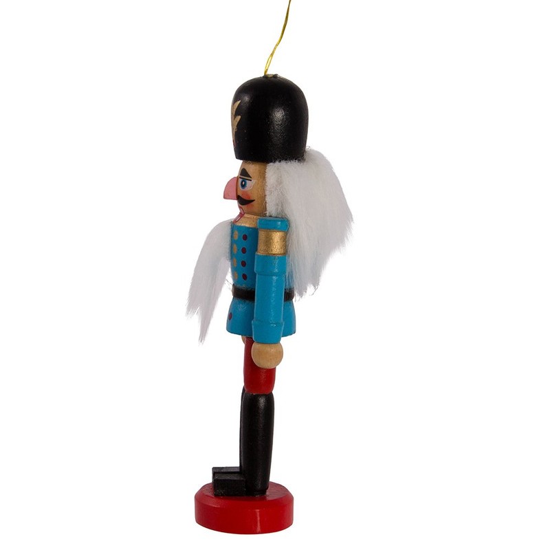 Kurt Adler Wooden Nutcracker Ornament Set, 5-inch Height, Multicolor, Wood