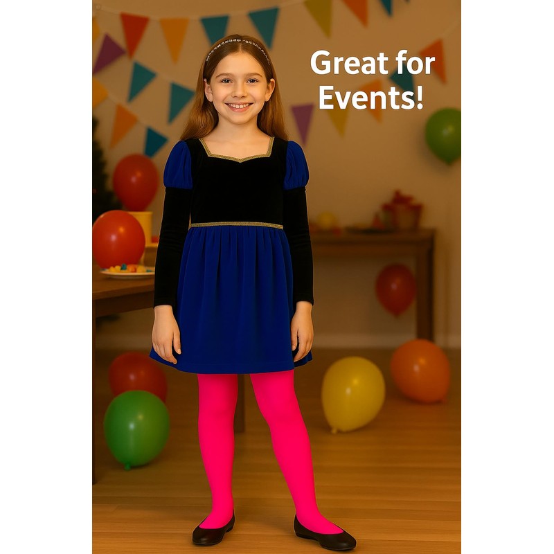 Mysasi Children's 40 denier Opaque Tights. Size. 6-8 years. Grey.