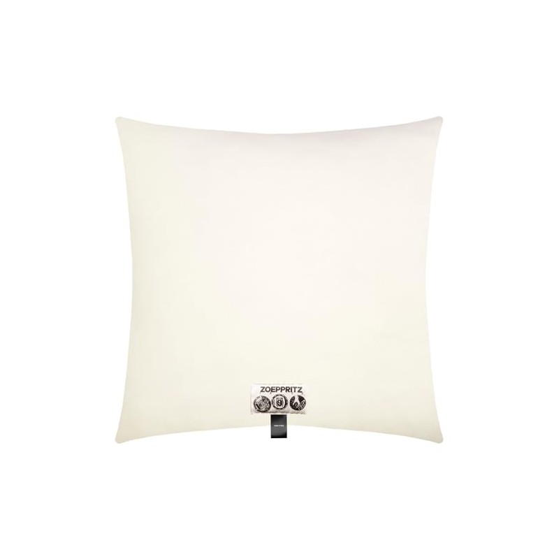 Zoeppritz 702291-010-50x50 Soft Fleece Cushion Cover with Distinctive Cashmere Handfeel,