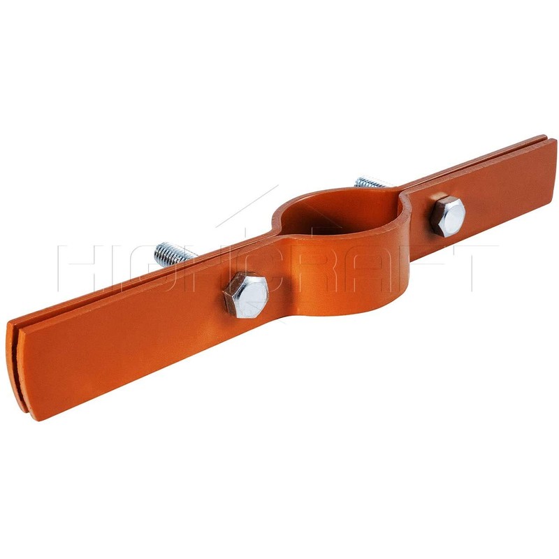 Highcraft RISEEC02 Riser Wall Ceiling Mount Vertical Piping Support-Plumbing Extension