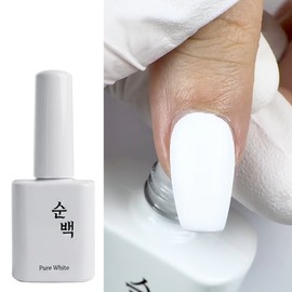 Yes, mayo Yogomayo pure white color gel nail 10ml / 요고마요 순백 화이트컬러 젤네일 10ml