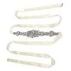 Rhinestone Wedding Dress Belt Elegant Waistbelt Clothes Accessories for Bride