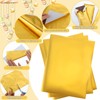 Tanlade 200 Pcs Gold Chocolate Candy Wrappers Aluminum Foil Candy