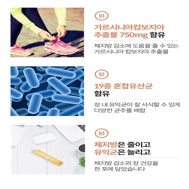 Guangdong Jang Body Fat Management Dual Care Lactobacillus Diet Slim