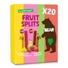 BEAR Real Fruit Snack Splits - Gluten Free, Vegan, and