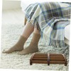 minkissy Foot Massage Roller Portable Wooden Acupoint Stimulator for Daily