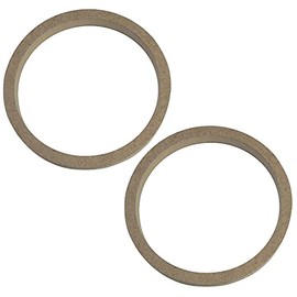 AERZETIX - C52046 - Set of 2 Adapters/Brackets/Universal Speaker Rings Ø165mm - Ø166xØ144x18mm - Spacer/Ring Made of MDF for Speakers/Car/Vehicle/Sound Systems