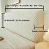 W WWEENUO Stretch Bed Headboard Covers, Jacquard Fabric Headboard Slipcover,