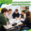 Vellibring 30pcs Mini Multicolor Pens in One 4-in-1, Bulk Cute