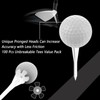 FINGER TEN 1 1/2" Plastic Golf Tees Short Tee 38mm