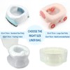 Fassory 50 Pcs Potty Liners Toilet Seat Liners, 42cm *