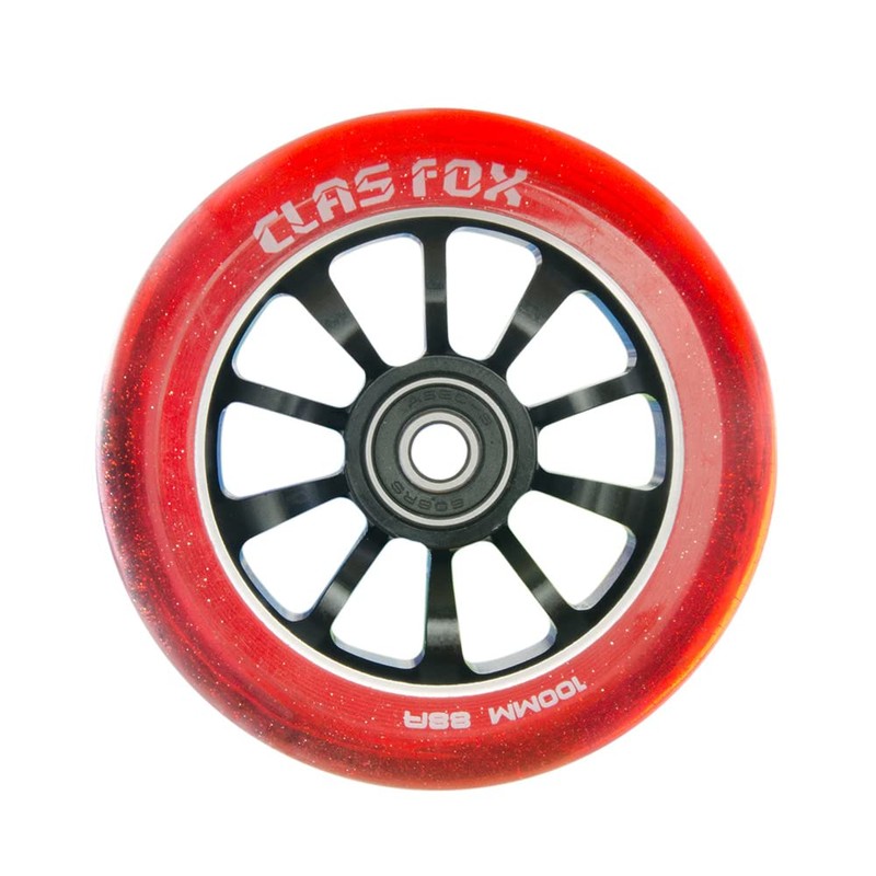 CLAS FOX Pro Scooter Wheels 100mm One Pair Scooter Wheels
