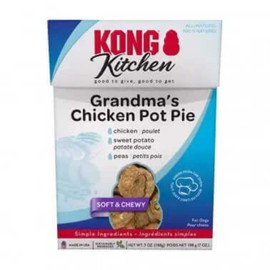KONG Kitchen Soft & Chewy Grandma's Chicken Pot Pie Dog Treat, 7 oz.