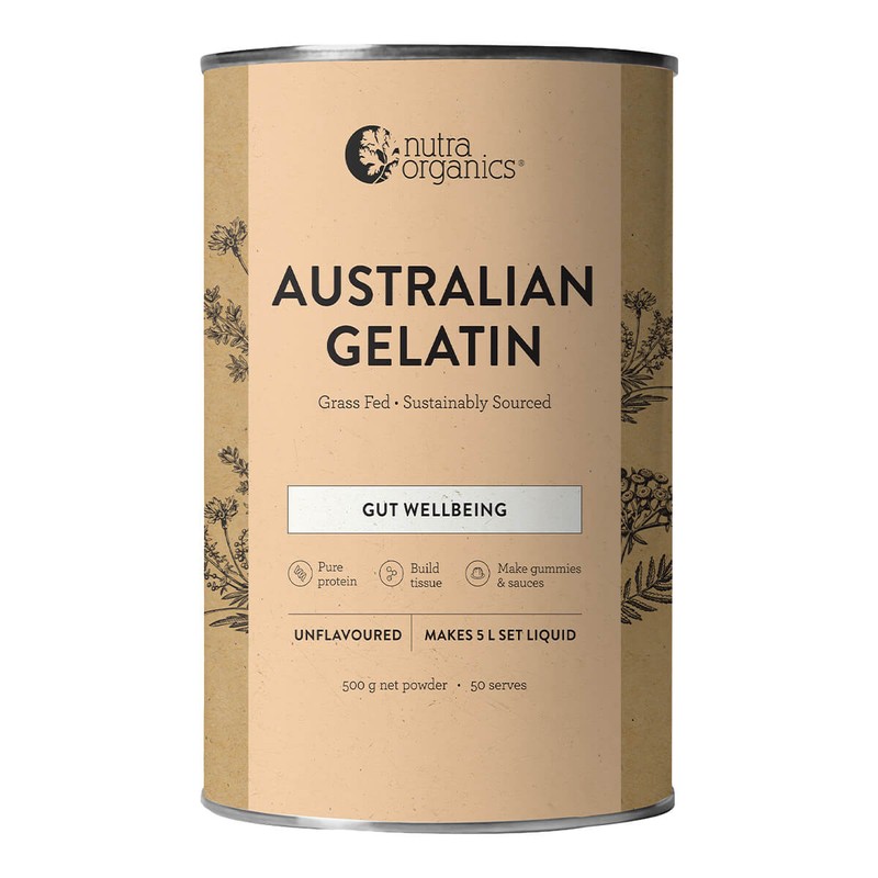 Nutra Organics Australian Gelatin, 300g
