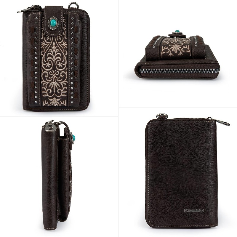 Montana West Crossbody Cell Phone Purse For Women Western Style