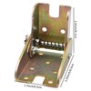 4Pcs Folding Self Bracket Locking Hinge with Screws, Leg Fittings
