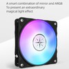 ZEAGINAL 120mm ARGB Case Fan Cooling PC Fans with Hydraulic
