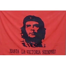 HUGE 8ft x 5ft Che Guevara Cuban Revolutionary Polyester Flag