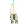Cable Wholesale 10 Gigabit Aqua Fiber Optic Cable LC/SC Multimode