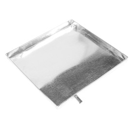 Angoily Air Conditioner Drip Pan, 17 Inches Leak Proof Ac Drain Pan Iron Water Collector Drip Tray Machinery Conditioner Parts, Air Conditioner Drain Pan Ac Drip Pan, Ac Drain Pan